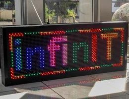 moving sign led