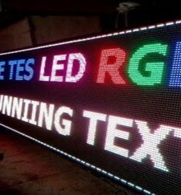 jual led running text murah